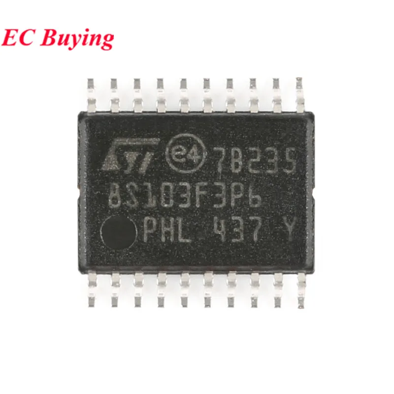 5 uds/1 ud STM8S003F3P6 8S003F3P6 STM8S003 STM8S103F3P6 STM8S103 8S103F3P6 STM8 S003F3P6 S103F3P6 STM8S TSSOP-20 16MHz 8KB IC Chip
