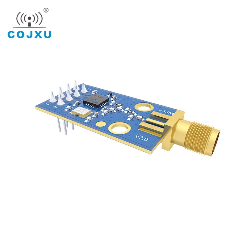 Módulo transceptor inalámbrico CC1101, transmisor y receptor de E07-M1101D-SMA, 433MHz, 10mW, interfaz SMA