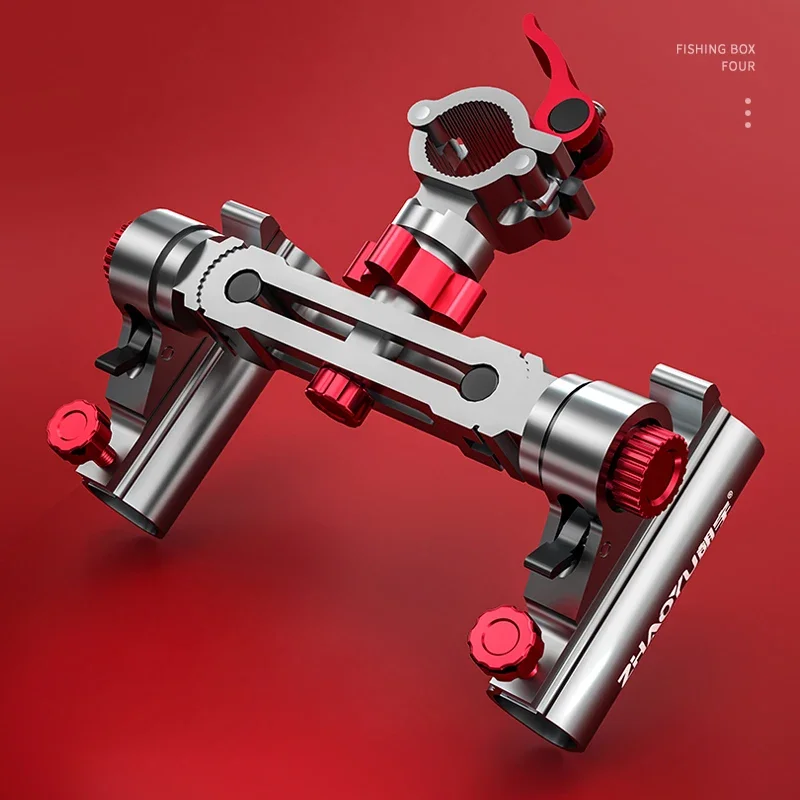 

Кронштейн для удочки из алюминиевого сплава, опорный держатель, регулируемый зажим, инструмент для рыболовных снастей, стул для рыбы