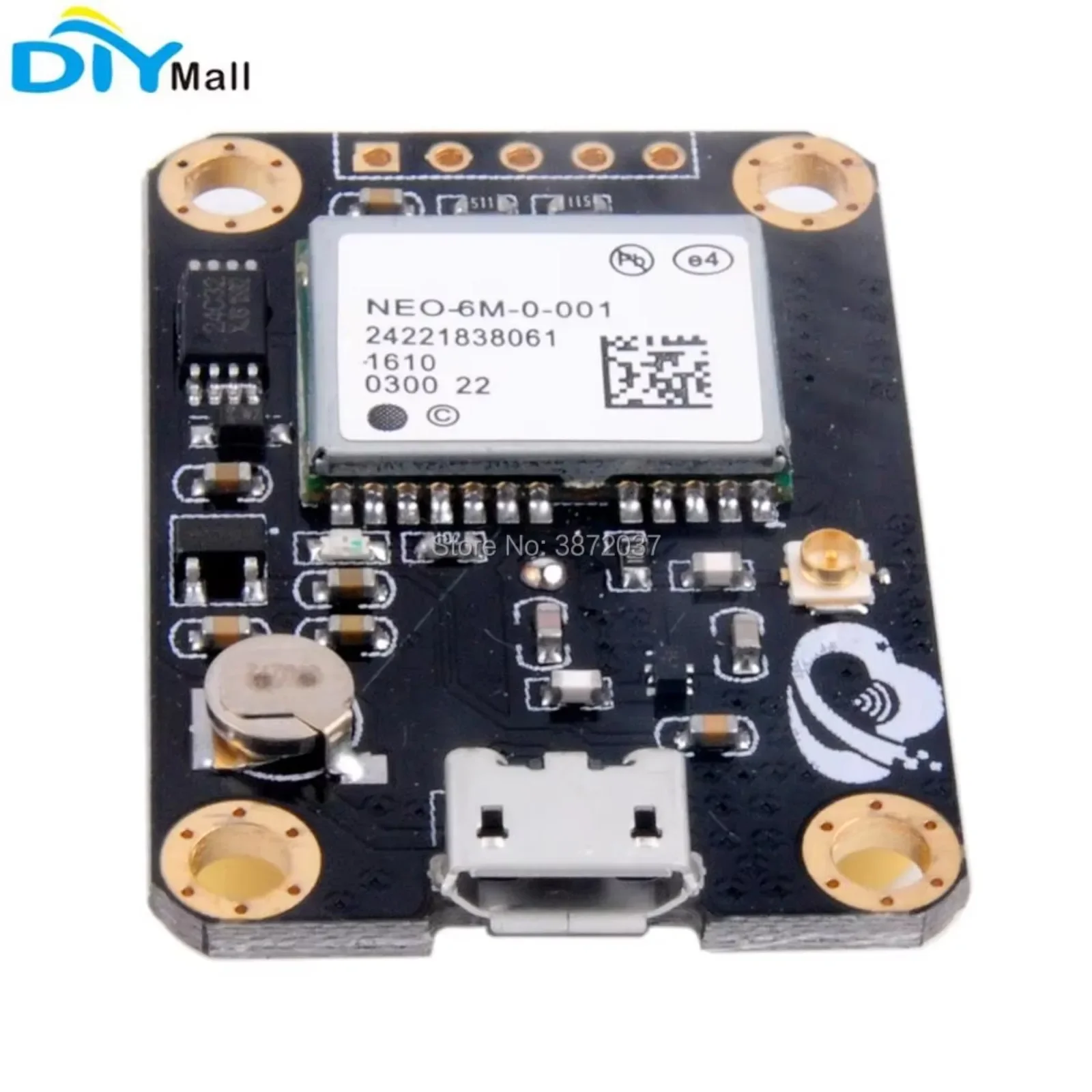 10pcs/lot DIYmall GPS Module EEPROM Navigation GPS Ceramic Antenna for Arduino STM32  Aircraft APM2.5 Flight Control