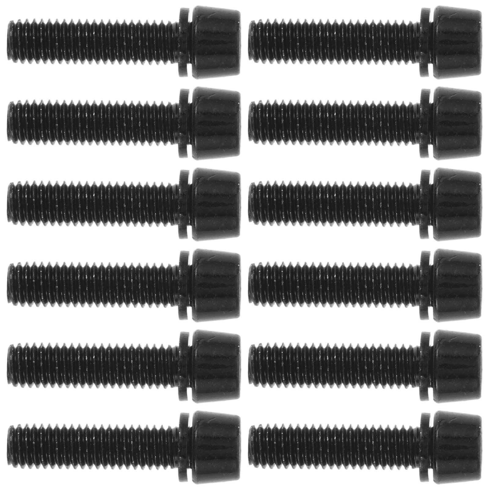 

15 Pcs Stem Bolts Tapered Head Small Metal Screws Compatible Mountain Bike H Stems Bicycle Stem Bolts Steel