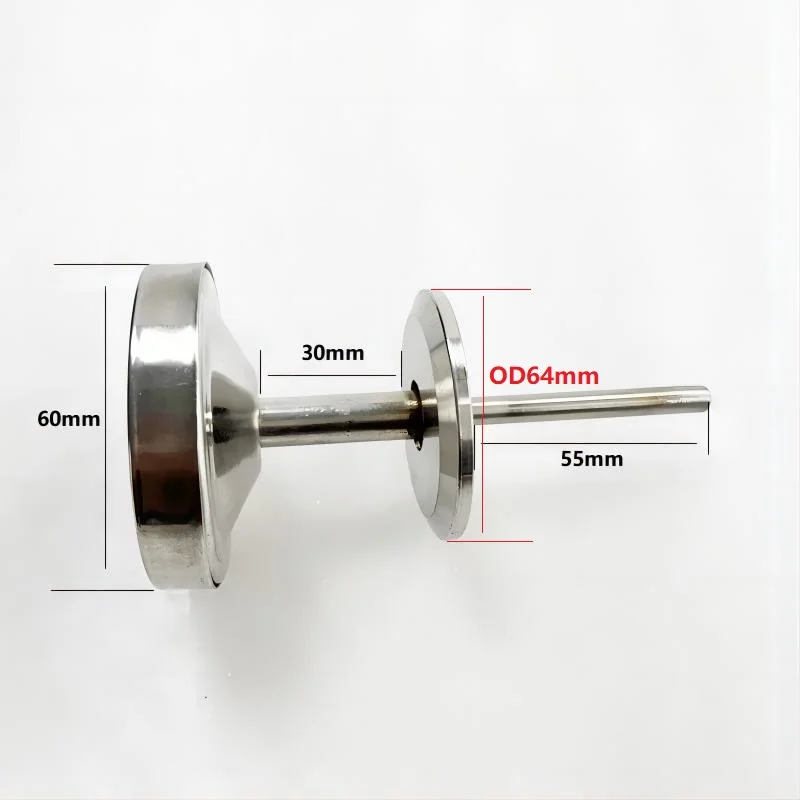 OD50.5mm Or OD64mm Tri-clamp Thermometer,Dual Scale Thermometer With Ferrule For Homebrew Distillation