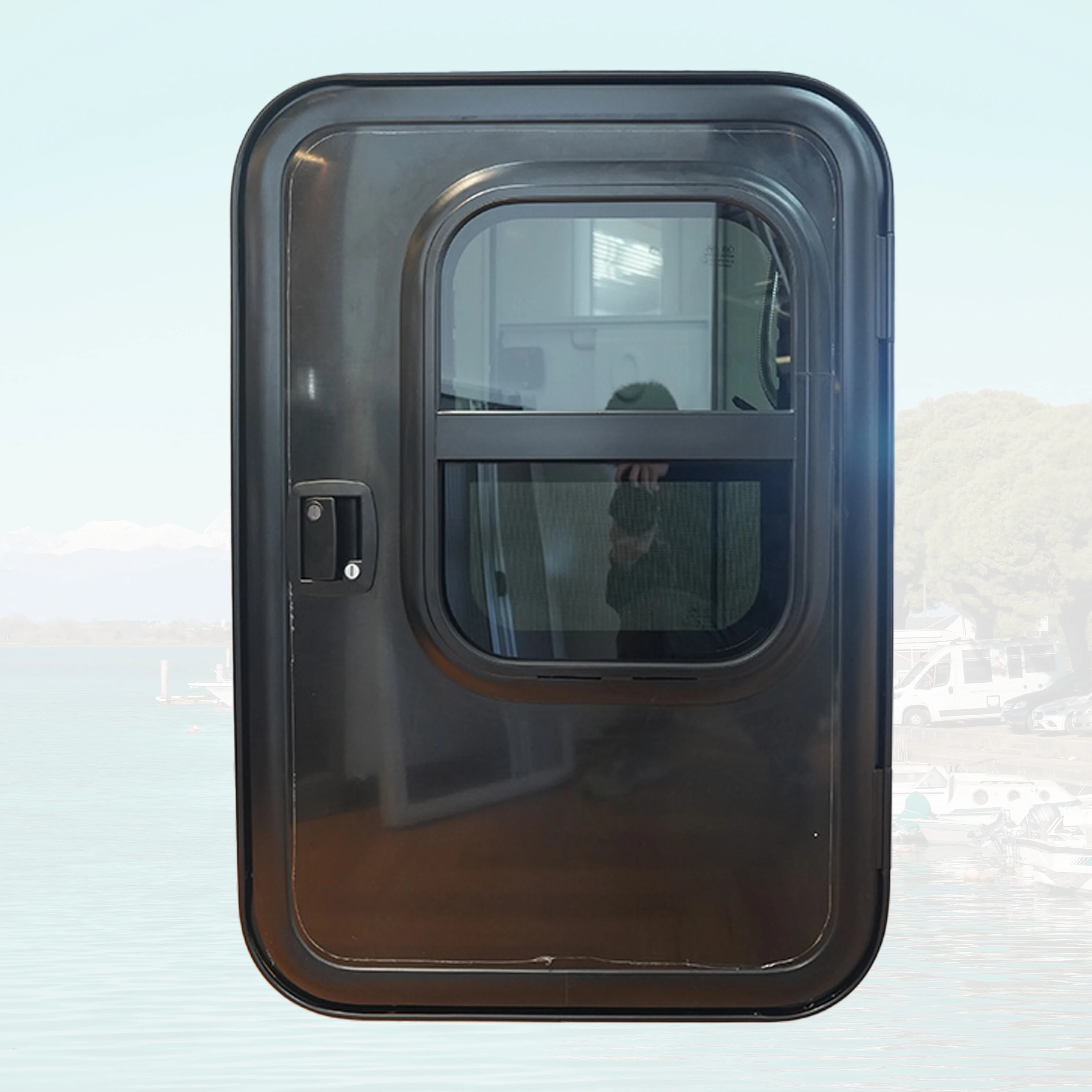 Hot Selling Product High Quality Best Price Aluminum Alloy Teardrop Camper Trailer Door For Different Types Of RVs