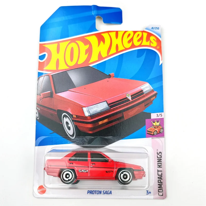 2024-41 Hot Wheels Cars Proton Saga 1/64 Metalldruckguss-Modellspielzeugfahrzeuge