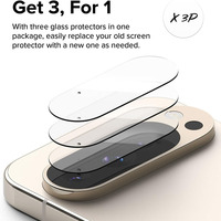 Back Rear Camera Lens Protector for Google Pixel 9 Pro XL Pixel9 Pixel9Pro Cover Screen Protector Lens Tempered Glass Ring Film