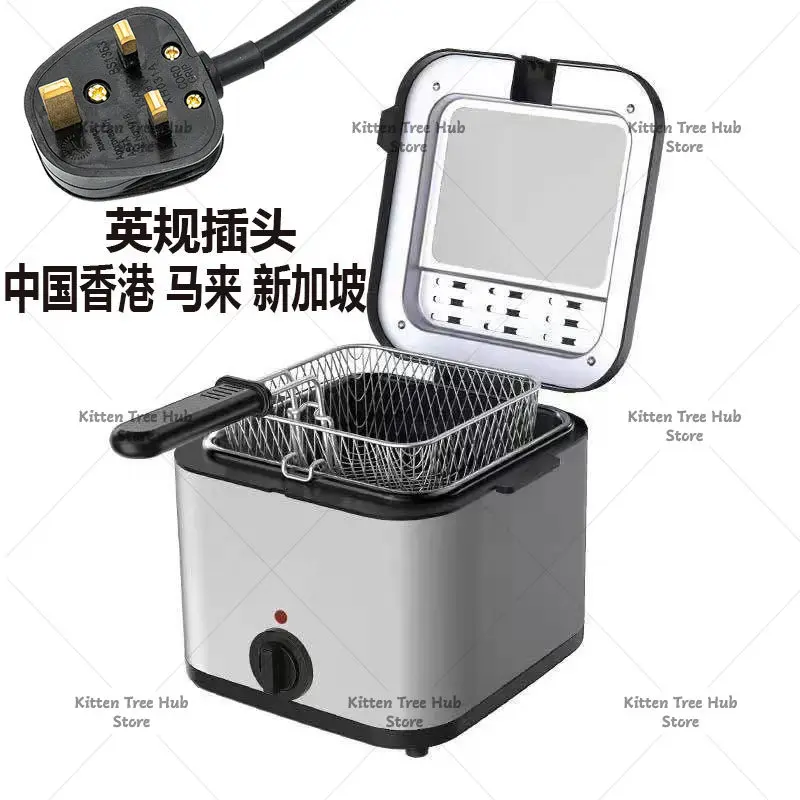 Large Capacity All-in-One Electric Fryer, Smart App Control Kitchen Fryer for Making French Fries, Chicken Fillet, 1PC
