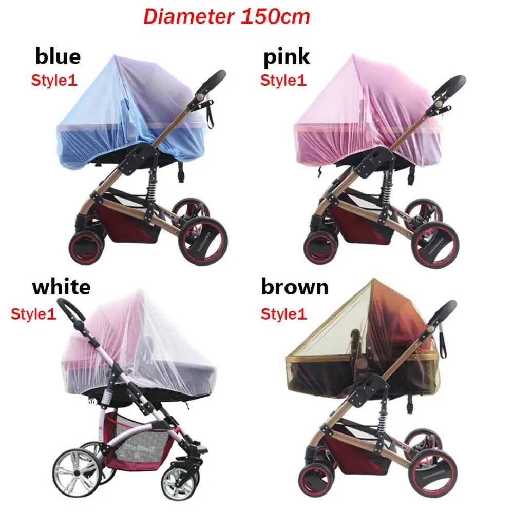 Outdoor Breathable Folding Pushchair Mosquito Net Pushchair Anti-bug Netting  Mosquito Net Infant Protection Mesh