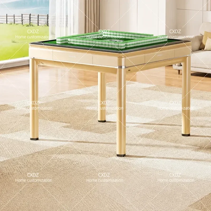 2025 New Fully Automatic Mahjong Table Electric Dining Table Dual Purpose Machine for Home Use