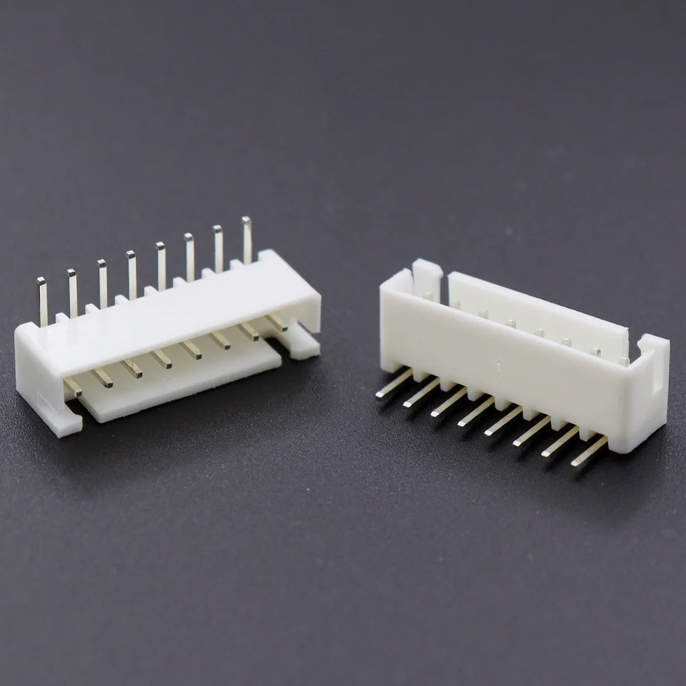 50pcs XH2.54mm 8P/9P/10P Pin Header Connector - Male Plug Female Socket Wire Connector PCB Terminal XH-10A,XH-10AW, XH-10Y, XH-T