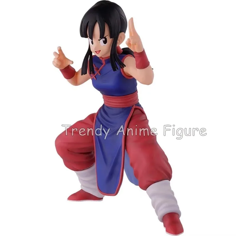 17cm Dragon Ball Action Figure EX Chichi Figurine Tenkaichi Budokai Combat Posture Collectible Doll Son Goku's Wife Model Toys