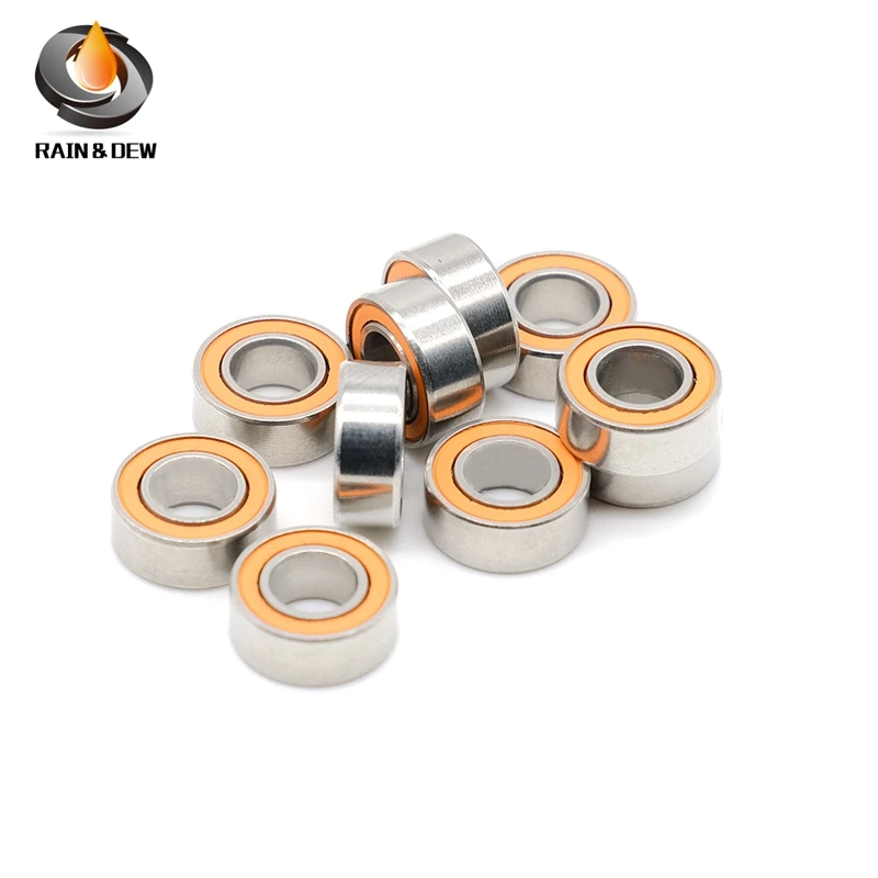 

Fishing reel Bearing 1Pcs 3X10X4mm& 1Pcs 5X10X4mm stainless steel hybrid ceramic bearing