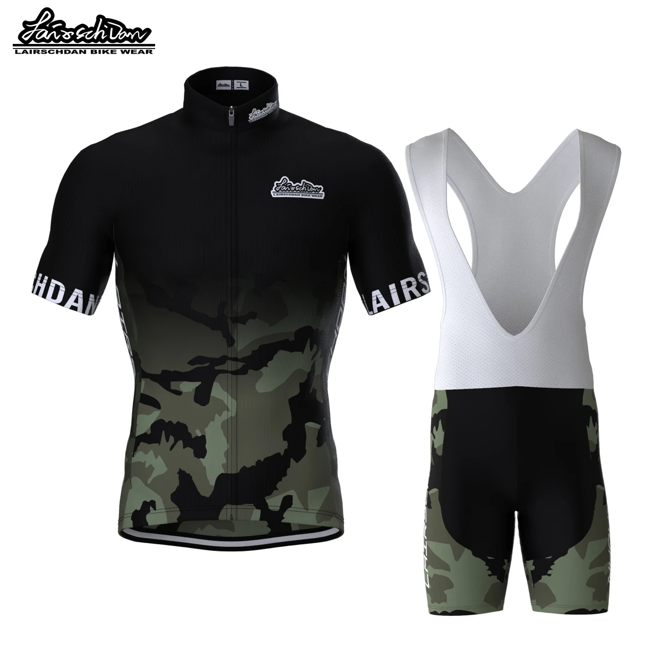 

Summer Cycling Clothes LairschDan Bicycle Jersey Men MTB Road Bike Uniform Shorts Set Man Mountain Downhill Short Sleeve Outfit