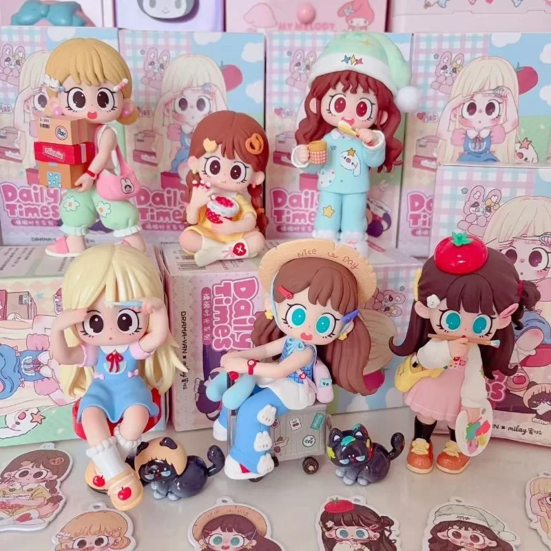 

Original Miley Girl V2 Happy Formula Series Blind Box Anime Doll Model Toy Desktop Decoration Gift Fashion Doll Holiday Gifts