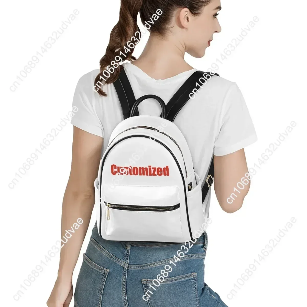 Coqui Taino Backpack Womens Men Knapsack Personalized Text Image Double Shoulder Bag Business Bookbag Rucksack Gift Daypack