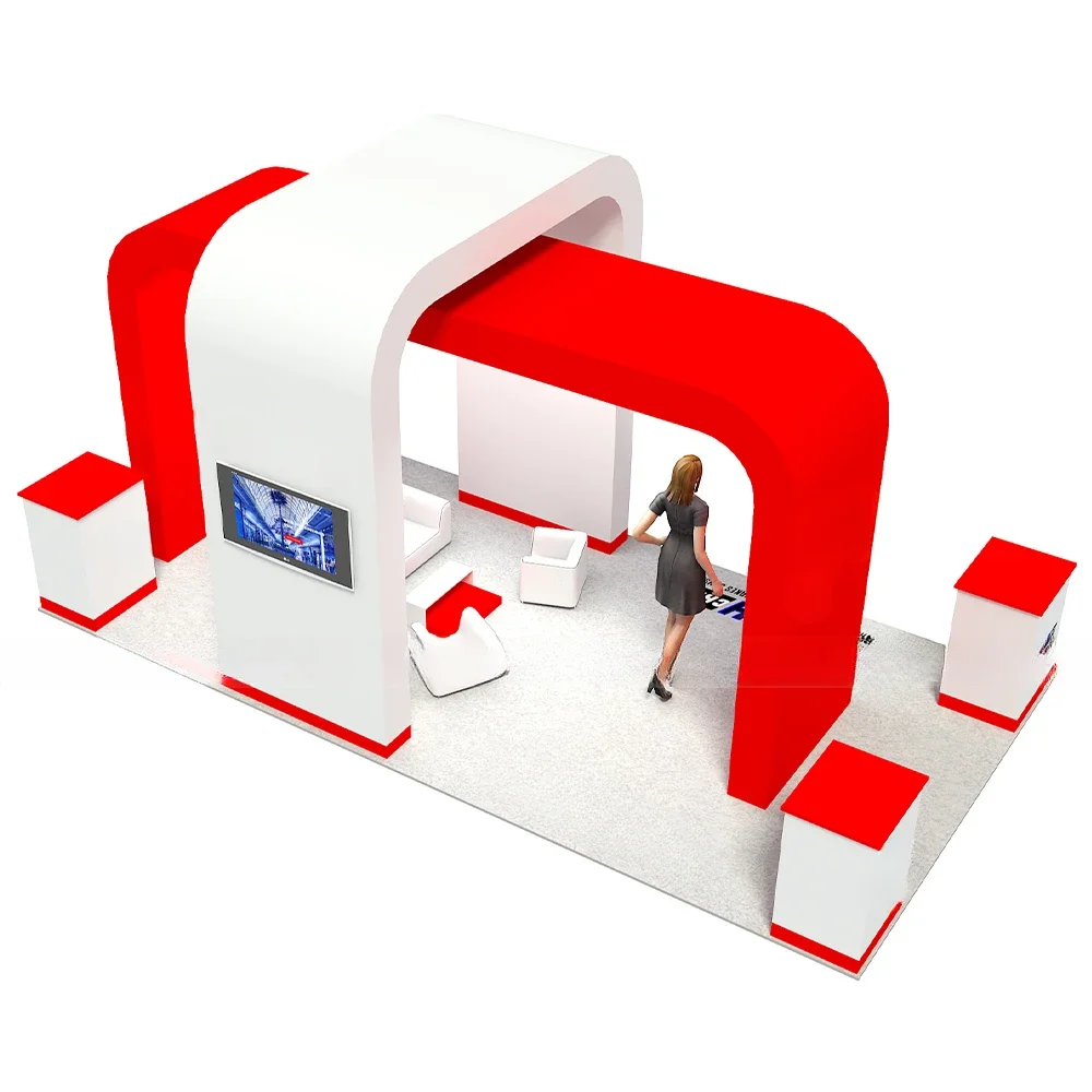 Cabine de design de cabine de 10 x 20 pés