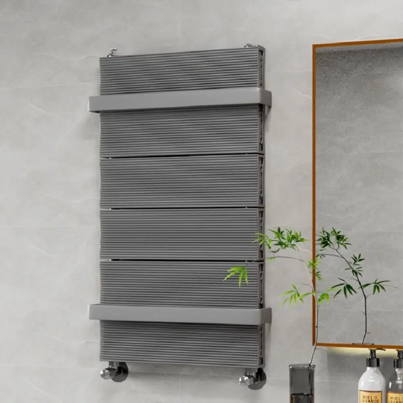 Radiator gun gray black white copper-aluminum composite titanium magnesium bathroom small