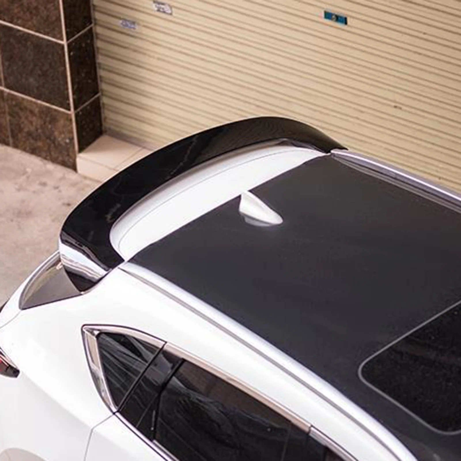 Car Rear Roof Spoiler Wing Trunk Tail Tailgate Upper Lip For Mazda CX-5 CX5 2017 2018 2019 2020 2021 view 4