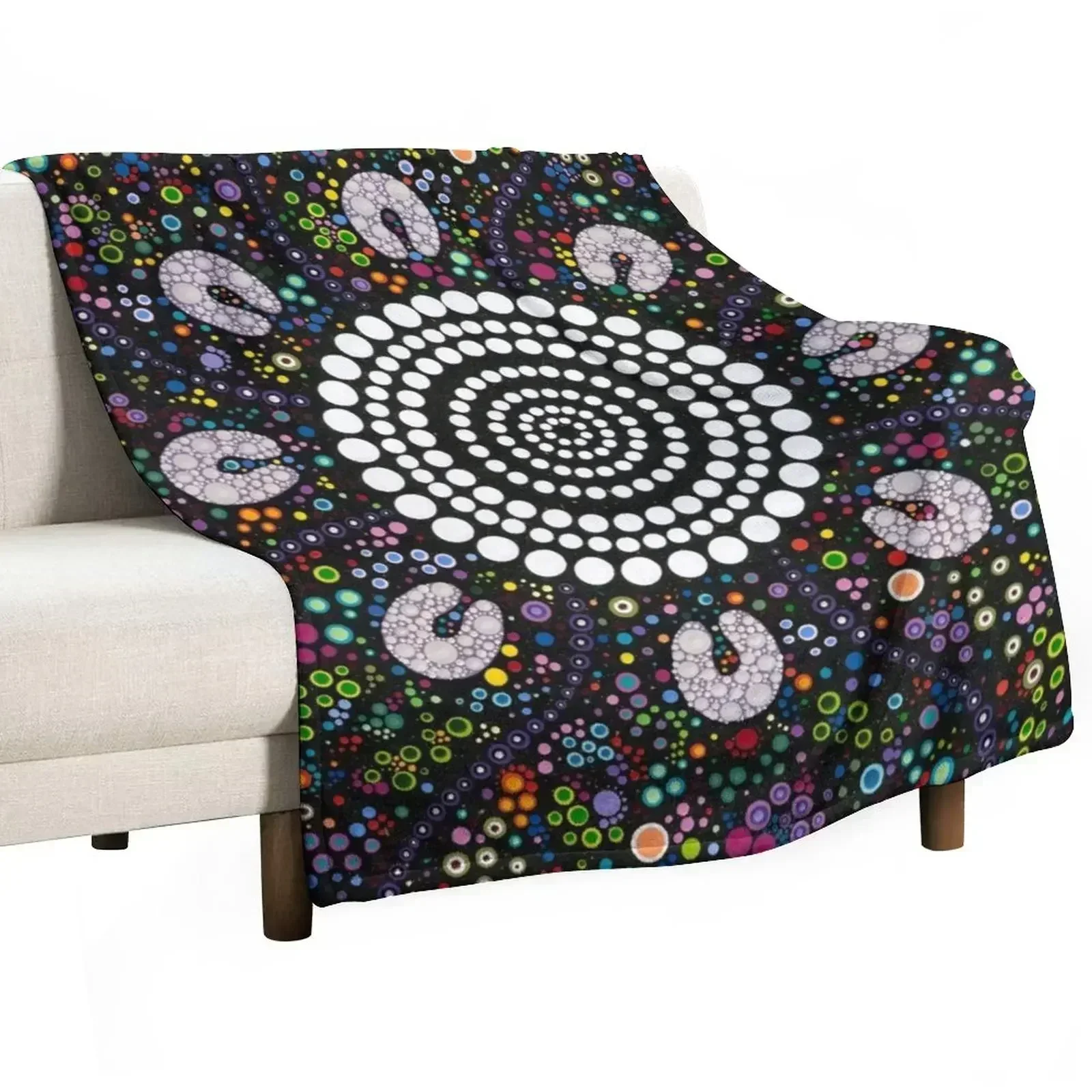 From Caring Comes Courage Throw Blanket Heavy Quilt Blankets