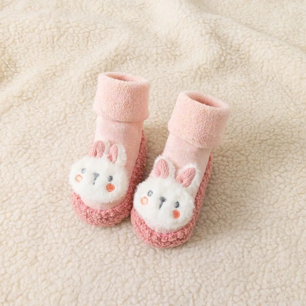 Cute Cartoon Design Walker Shoes Non-Slip Soft Infant Shoes Breathable Wear-resistant Booties Walking Practice