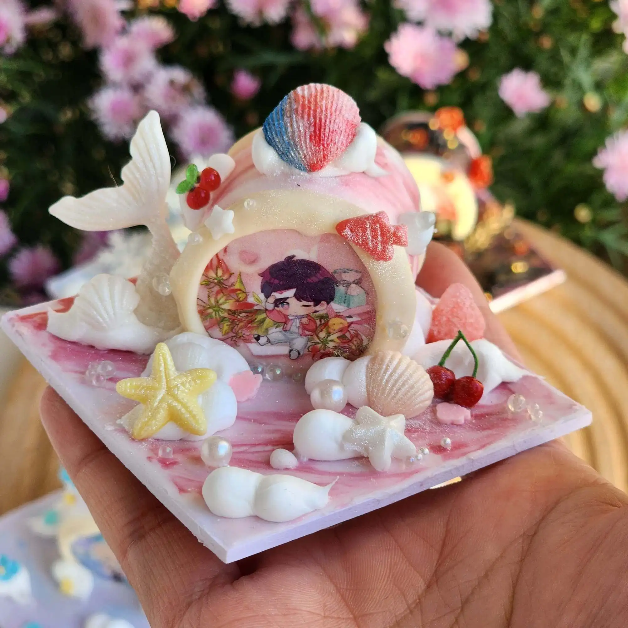 "الحب والمساحة العميقة، 'Shen Xing يعود إلى Qi Yu، Li Shenxia Daytime Qin Che' كعكة الطين، دمية هدية أصلية.