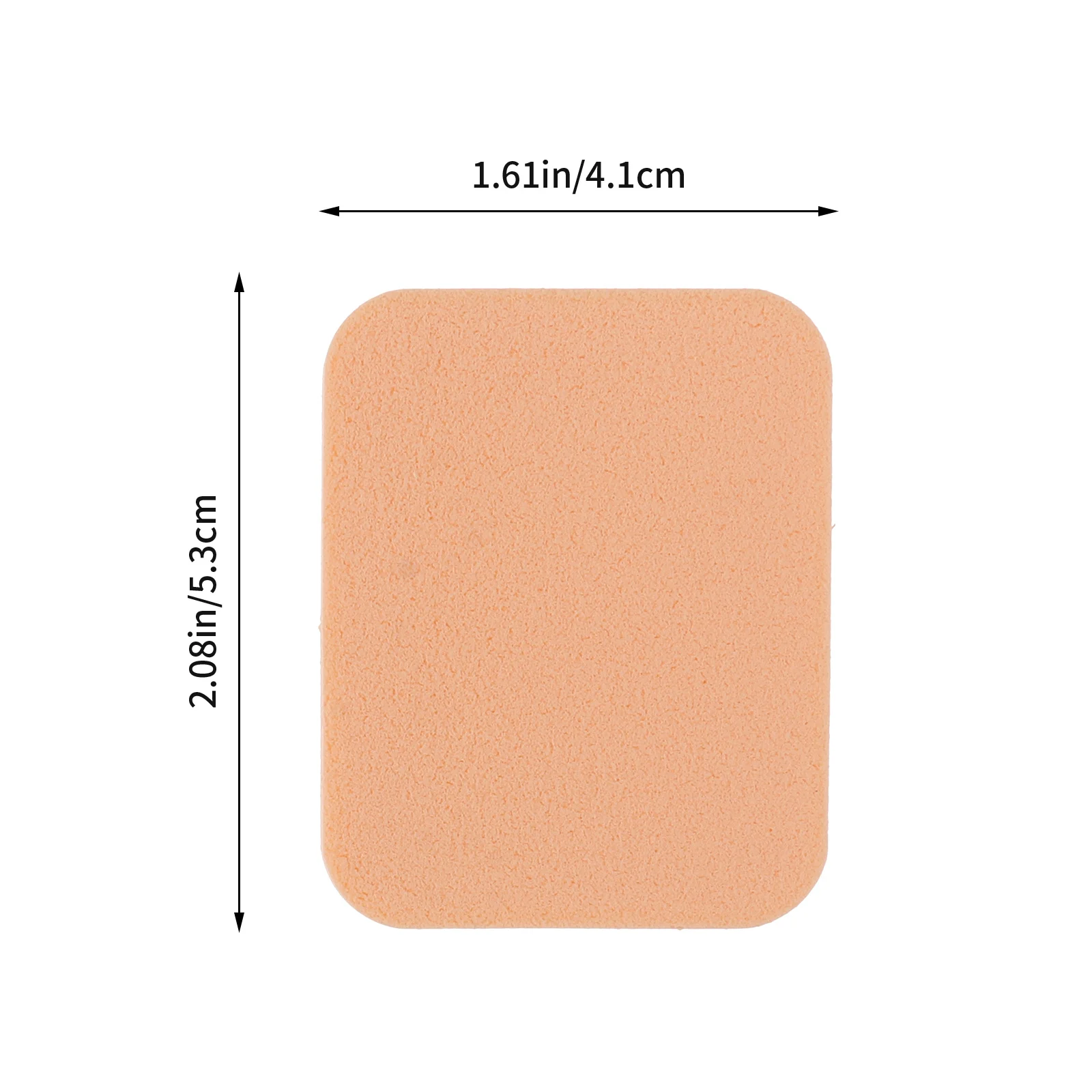 20 stuks Dual Color Face Puff Cosmetica Applicator Hoge kwaliteit Elastisch Duurzaam voor Foundation Blusher Concealer Gezichtsreiniging