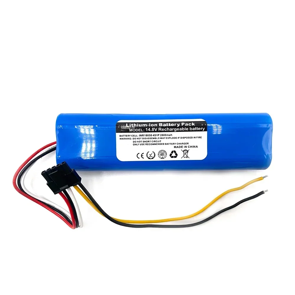 14,8 V 2600 mAh 18650 Li-Ion Cylindryczny akumulator 4S do odkurzacza robota CONGA 3090 1690 TF-G8 Dropshipping