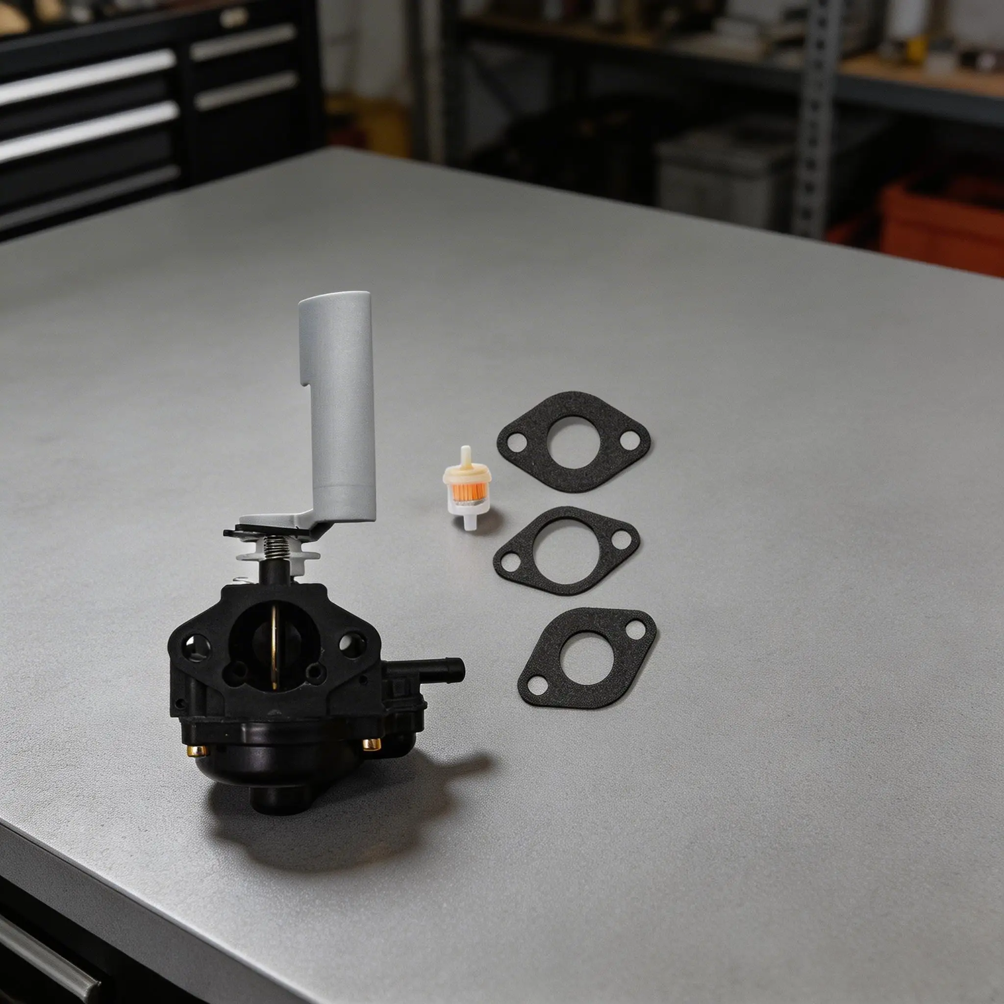 

Комплект карбюратора, подходящий для Toro 107-4607, для газонокосилок Duraforce 10332, 10424, 10425, запасные части для садового оборудования.