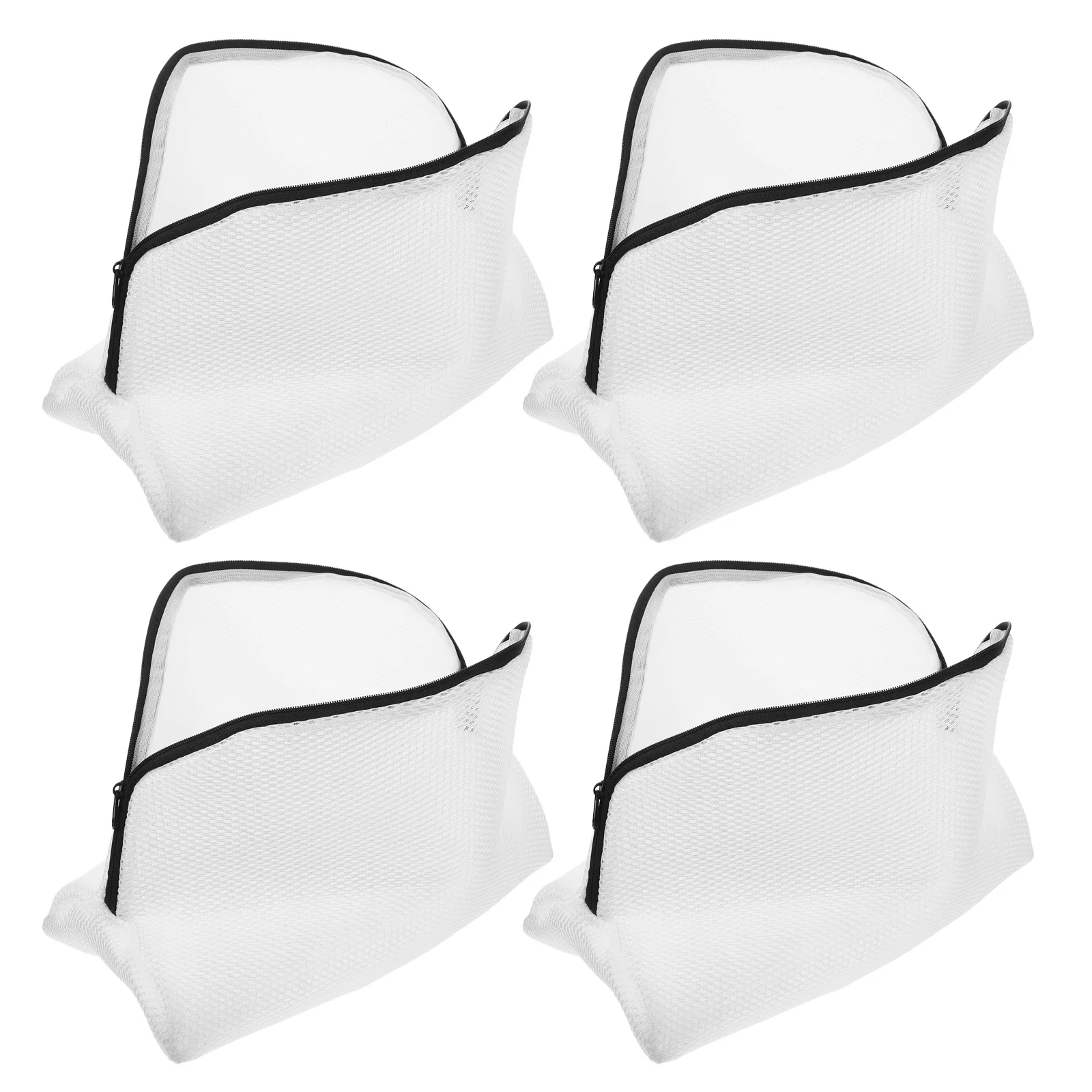 

4Pcs Reusable Mesh Shoe Washing Bags Laundry Protect Shape Prevent Deformation for Sneakers Trainers Machine Wash Bags