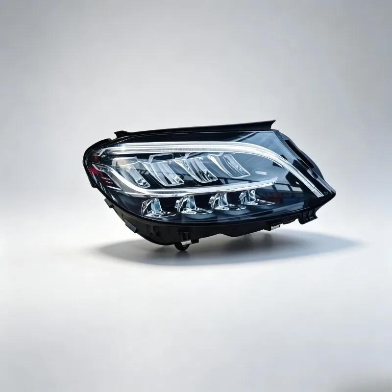 Plug and Play Multibeam LED Headlight Assembly Compatible with W205 C200 C300 2018-2021 Auto Replacement Headlamp