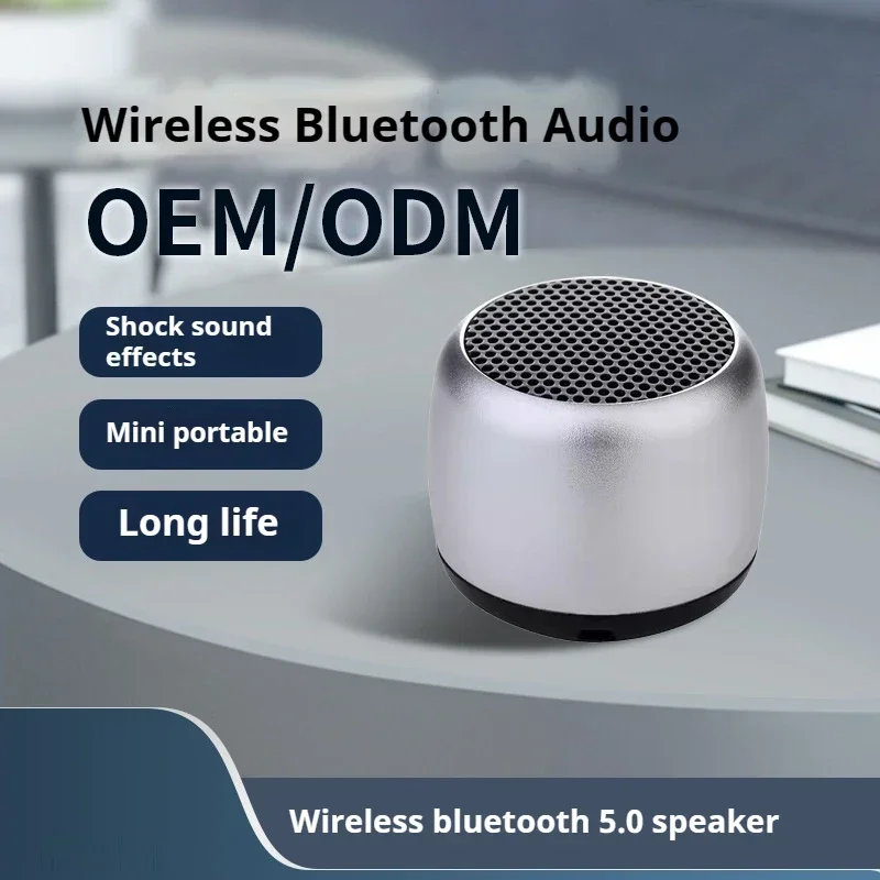 M1 Speakers Handfree Portable Cell Phone Bluetooth Wireless Speaker Small Subwoofer Bass Sound Box Mini Soundbox Metal