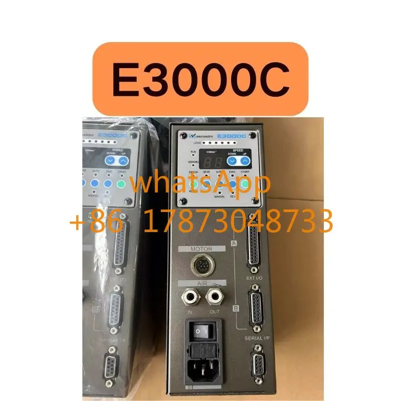 

The second-hand spindle controller E3000C tested OK and its function is intact