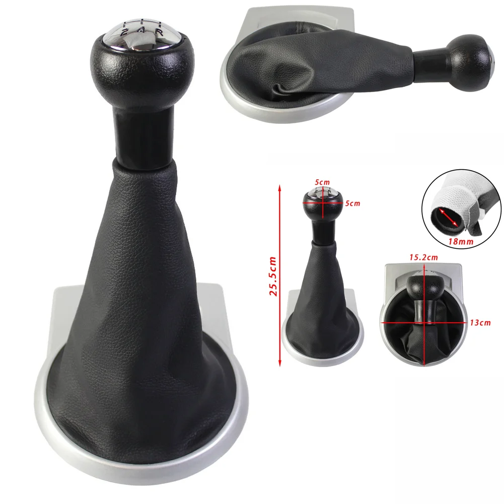 

Car Gear Shift Knob With Gaiter Boot Cover For C4 MK1 Leather Gear Shift Knob With Gaiter Replacement Car Interior Parts