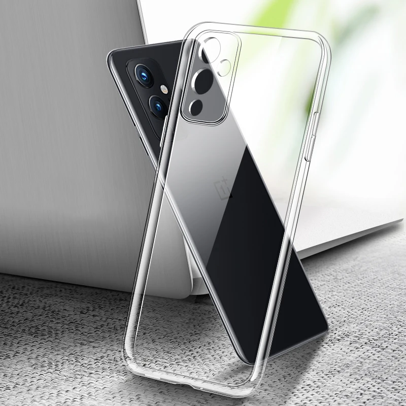 Clear TPU for Oneplus 9 9Pro 9R RT 5G Case Camera Protection Soft TPU Transparent Back Cover One Plus 9 Pro 9RT Oneplus9 Funda