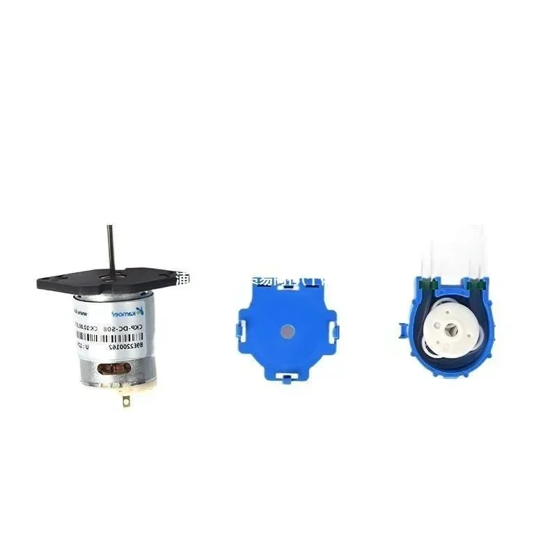 Small Miniature Peristaltic Pump DC 12V Miniature Self-priming Pump Liquid Pump PP Joint Aquarium Laboratory Measurement