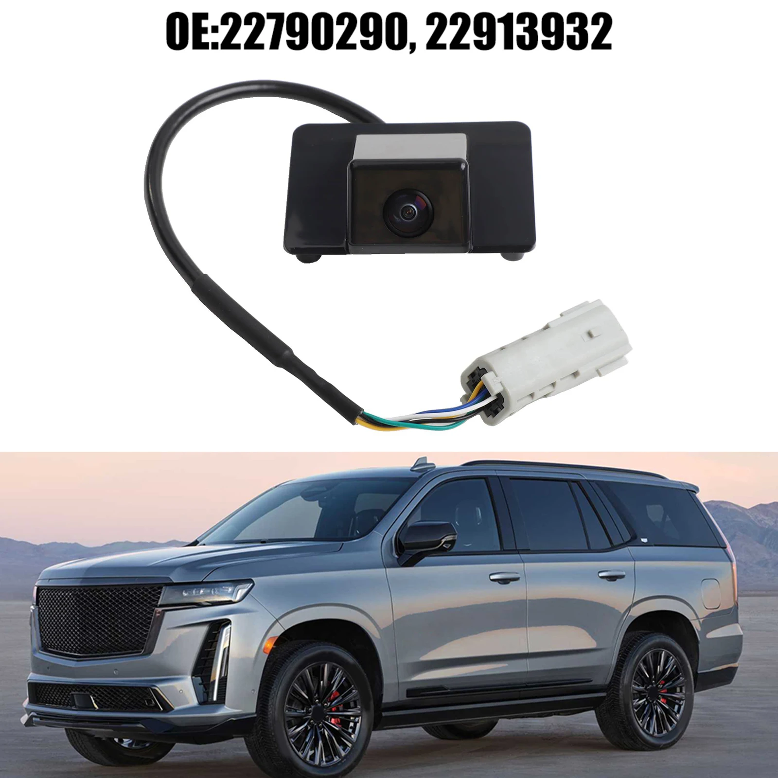 Cleverly Designed Rear View Cameras Compatible with Select For Cadillacs For Chevrolets and GMs from OEM Parts