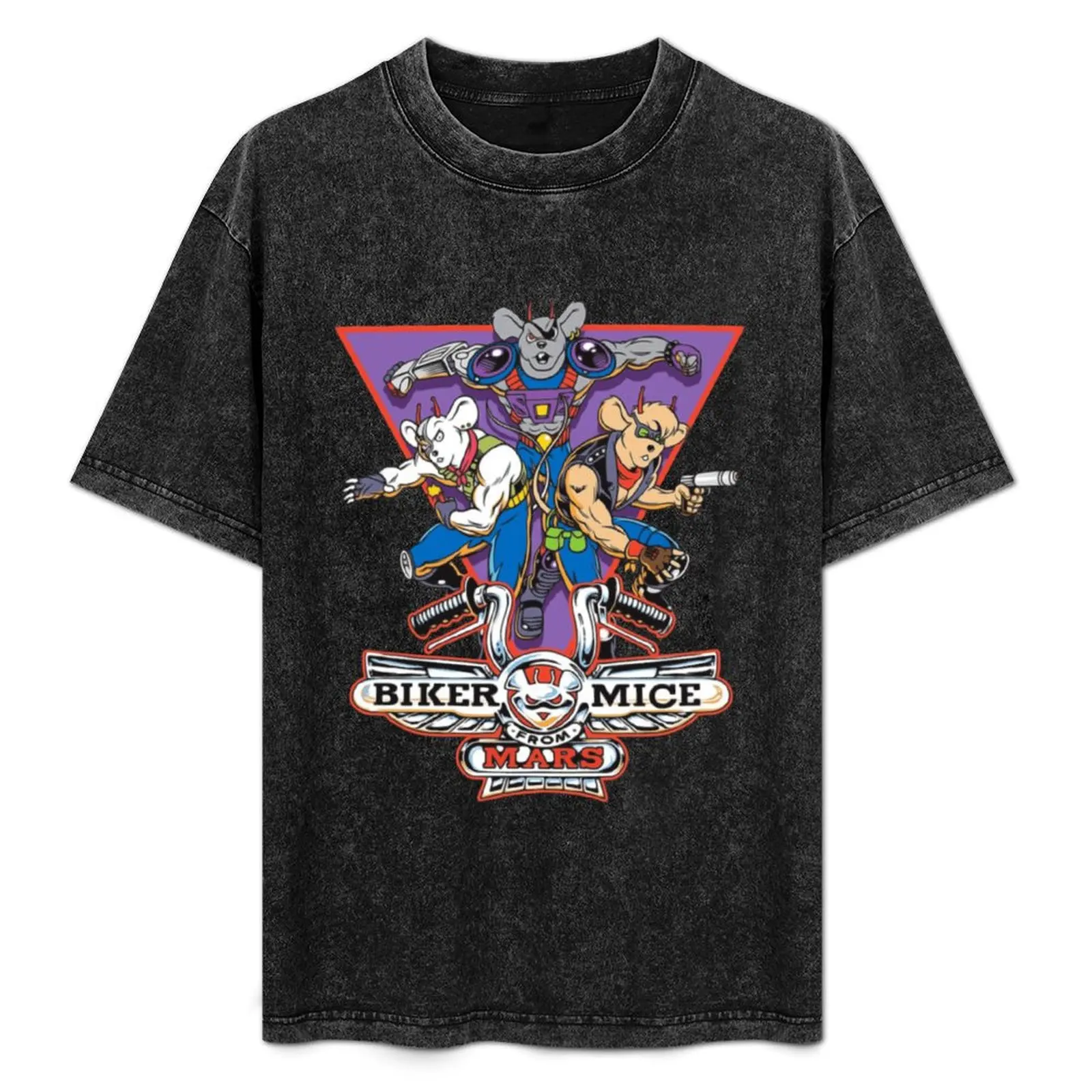 Biker Mice Mars 5 T-Shirt boys whites Short sleeve tee new edition cute tops mens fashion