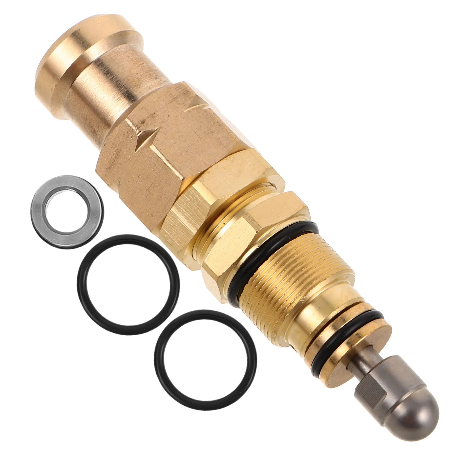 High Pressure Washer Pump Head Regulator 7.5kw Brass Pressure Washer Valve Adjustable Pump Valve Parts for Car Cleaning