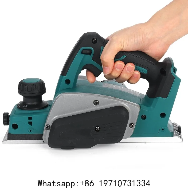18V 15000rpm Rechargeable Electric Planer Cordless Hand Held Wood Cutting Woodworking Fit For Makita 18V Battery Power Tool view 6