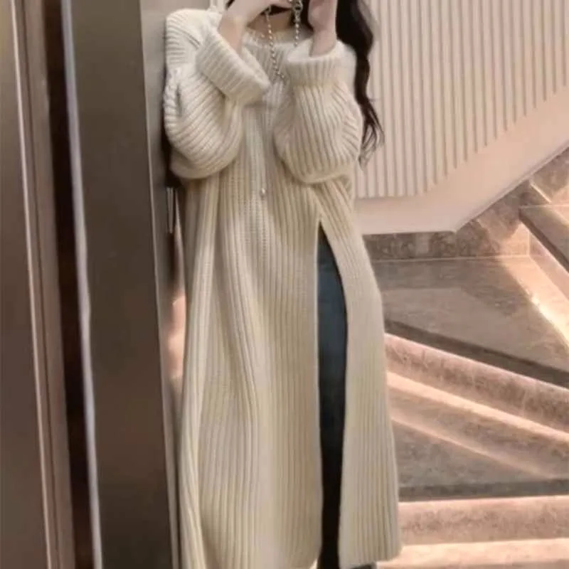 Abiti Abito da donna maniche lunghe Primavera Raso Sheer Fusciacche avvolte a strati Stile francese Temperamento Personalità Chic All-Season