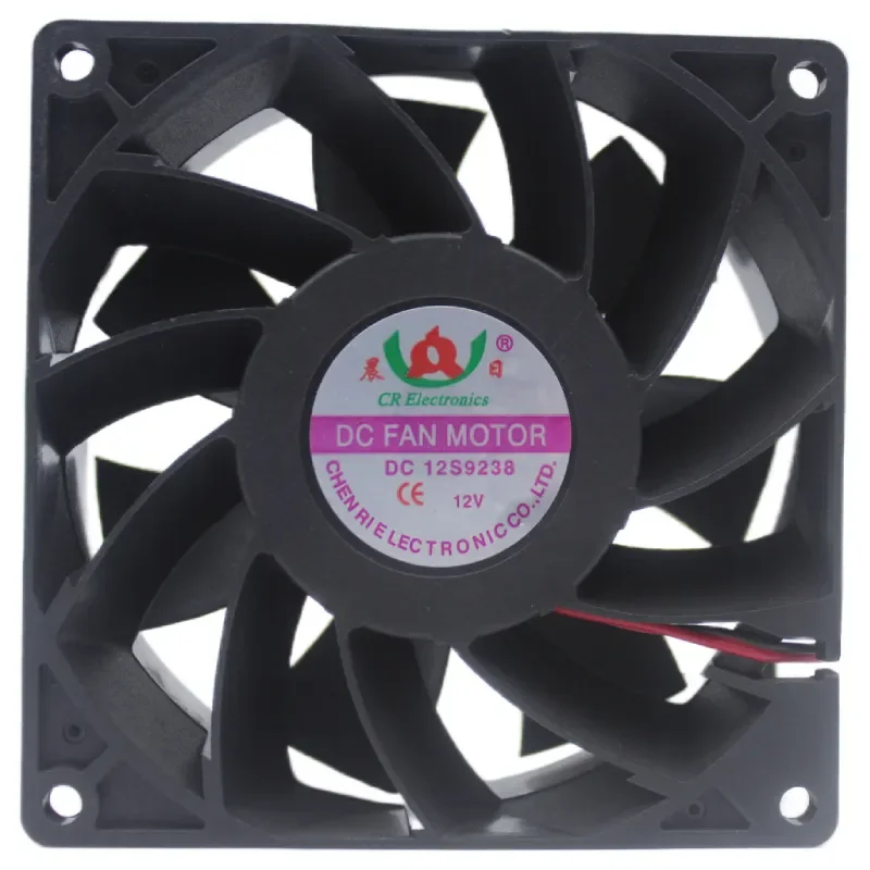 Morning 9238 DC Cooling Fan for DC 5V 12V 24V High-Speed Silent Speed Regulation