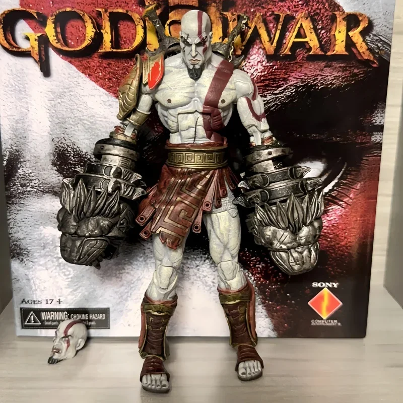 Neca Action Figure God Of War Ghost Of Sparta Kratos In Ares Armor W Blades Action Figure Collectible Model  Doll Gift Toys