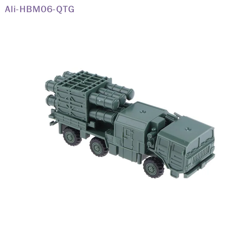 [New] NEW 1/144 China HQ-16 Air Defense Missile Launcher 4D Assembled Chariot Simulation Model Sand Table Toy No Glue Required