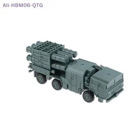 [New] NEW 1/144 China HQ-16 Air Defense Missile Launcher 4D Assembled Chariot Simulation Model Sand Table Toy No Glue Required
