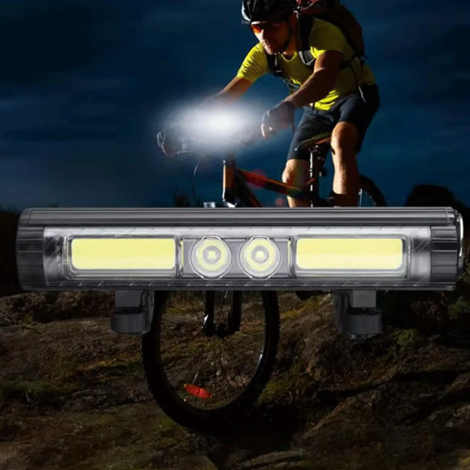 

Передний фонарь для езды на велосипеде, водонепроницаемое USB перезаряжаемое освещение, передний фонарь для велосипеда для молодежи, взрослых, мужчин, женщин, велосипедистов, любителей