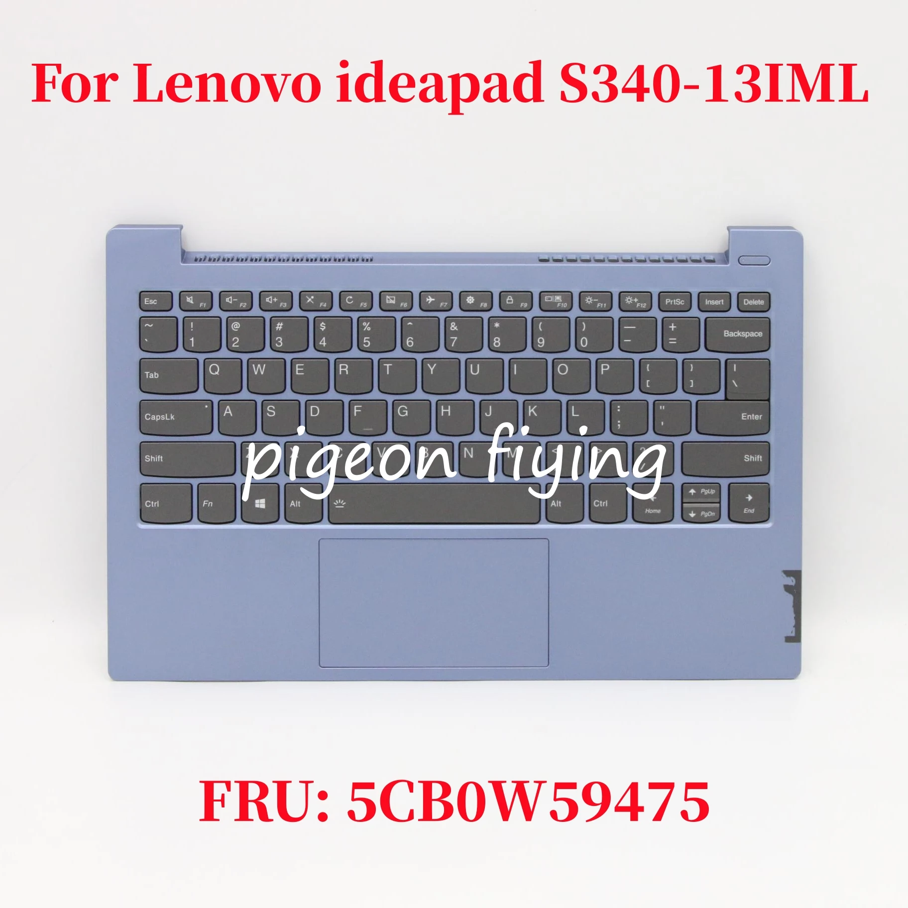 

For Lenovo ideapad S340-13IML Notebook Computer Keyboard FRU: 5CB0W59475