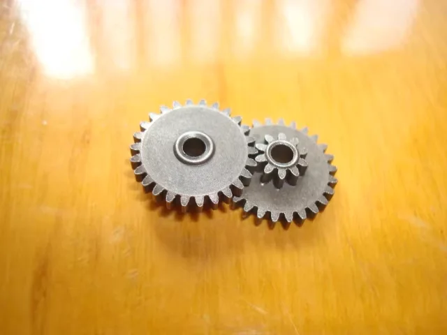 

10 шт. модуль 0,5/модуль 0,5/двойная шестерня/10 зубов-24 зубца/высота 5,0/отверстие 2,5