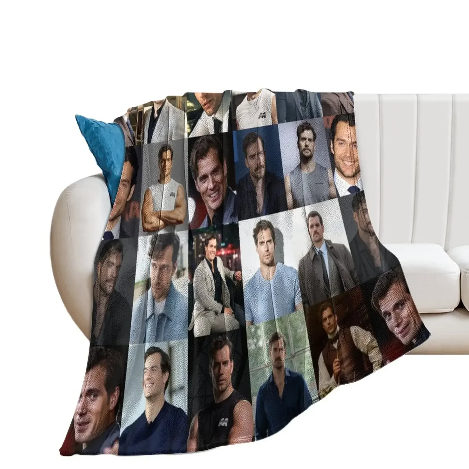 

Henry Cavill Throw Blanket Flannels Kid'S Retros Heavy Blankets