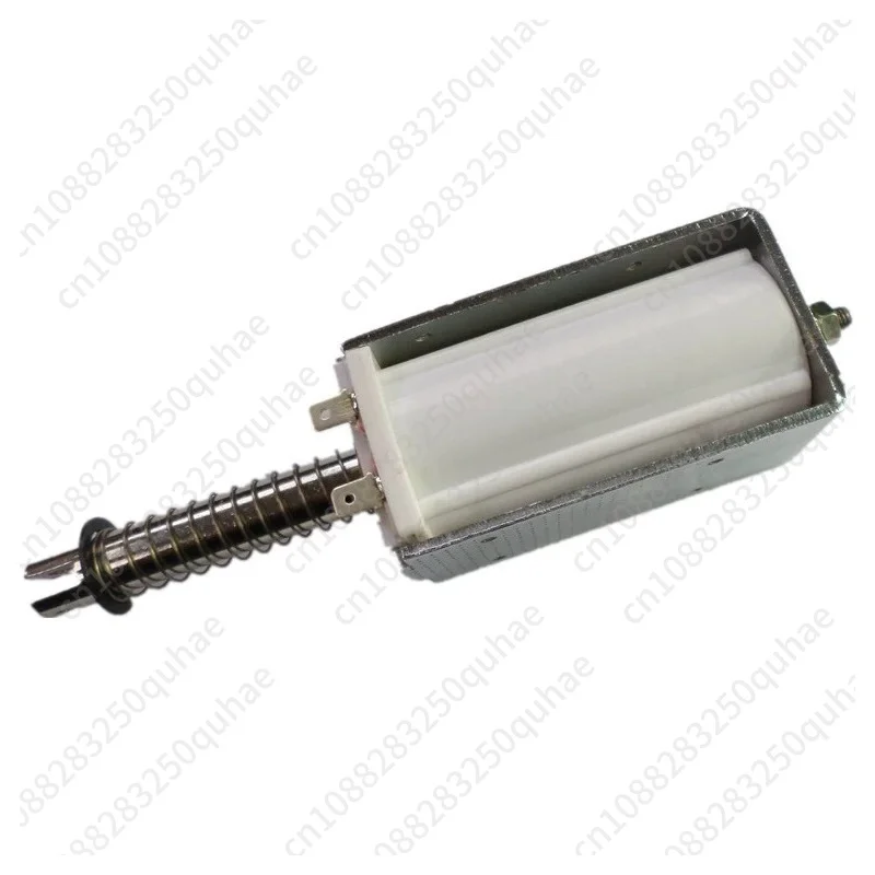 Long Stroke Push-Pull Solenoid 60mm, 15kg Strong Pull Force, AC 220V DC 24V Mini Electromagnet