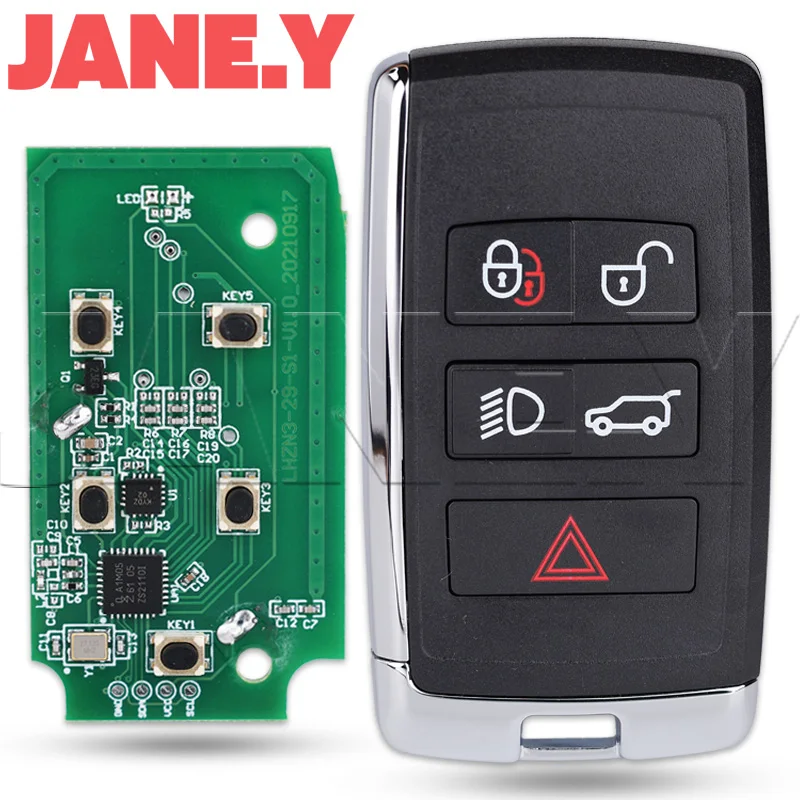 Lonsdor Smart Key ID49 315MHz 433MHz dla Land Rover LR2 LR4 Jaguar F-Pace F-Type XE XF XJ PSFOB/FOBL4LR Support K518 2017-2022