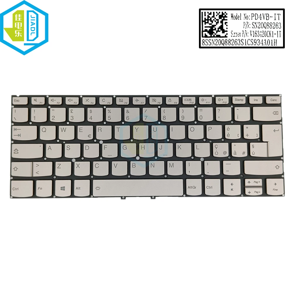 Teclado retroiluminado para Lenovo, Teclados retroiluminados, Italiano, Francês, AZERTY, Yoga 7, Pro-13IKB, C930-13, C930-13IKB, PD4VB-FR, PD4VB-IT, Novo